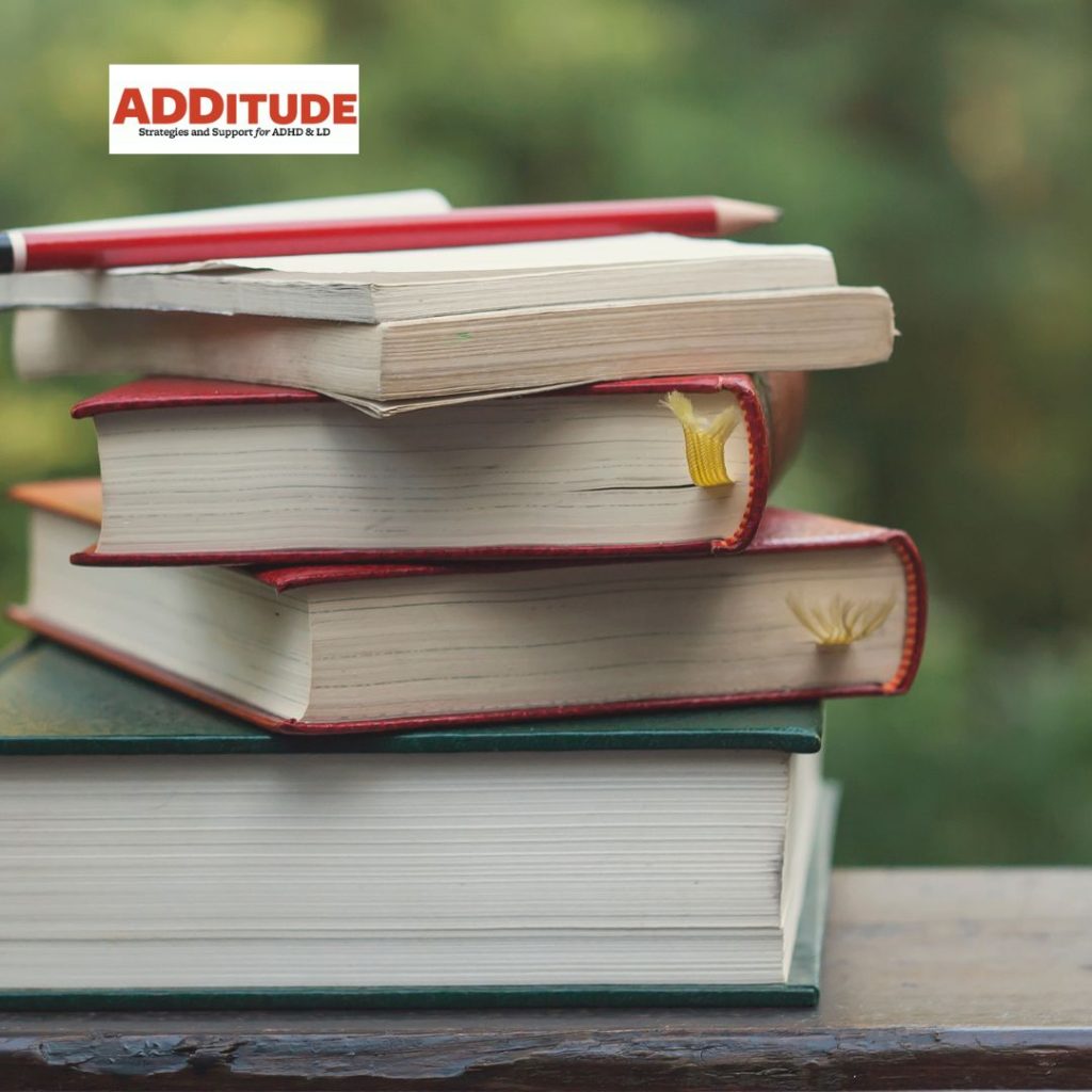 Books with ADDitude Magazine logo